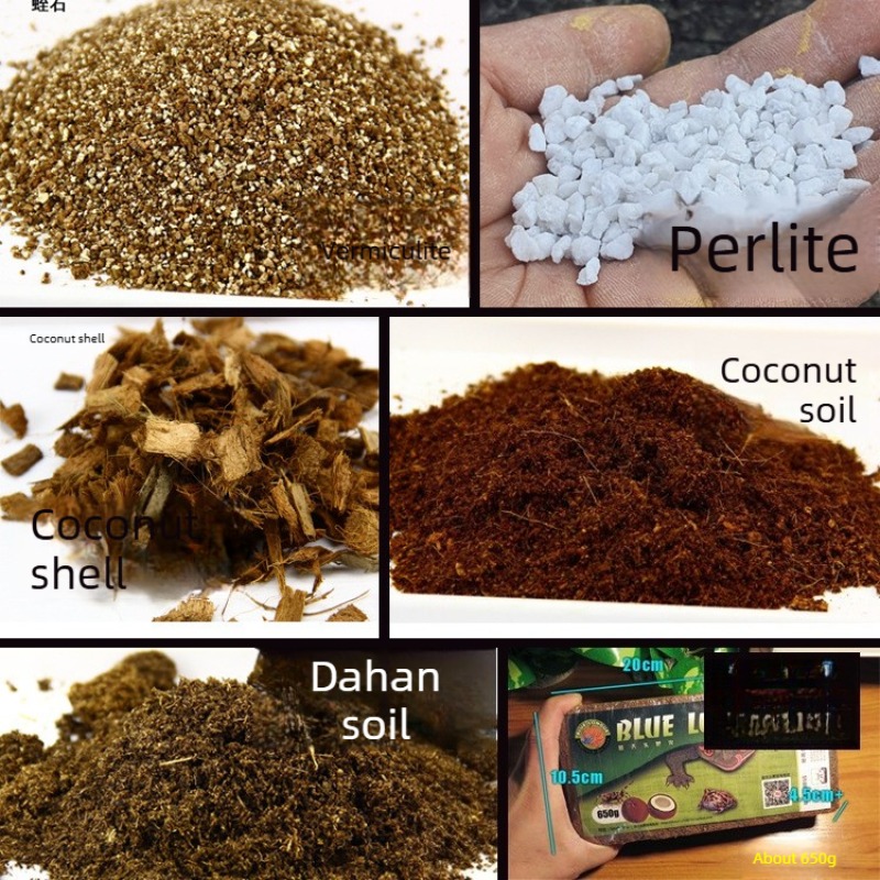Substrate Coconut Fiber - Hindistan Cevizi Toprağı Tuğlası Sürüngen Substratı