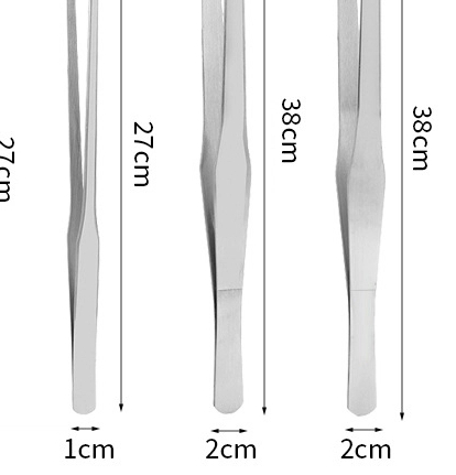 Feeding Tong Stainless - Uzman Akvaryum Araçları: Paslanmaz Çelik Cımbızlar,