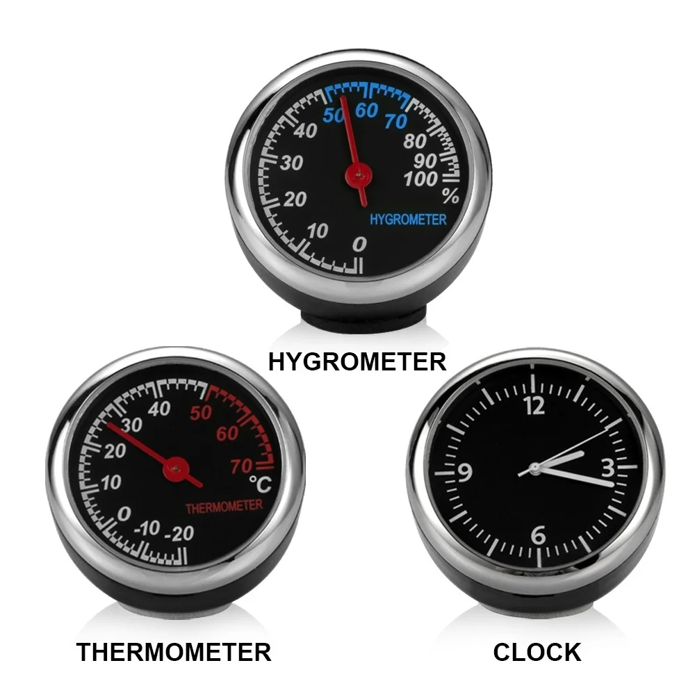 Digital Hygrometer Probe - Mini Araba Otomobil Dijital Saat Otomatik