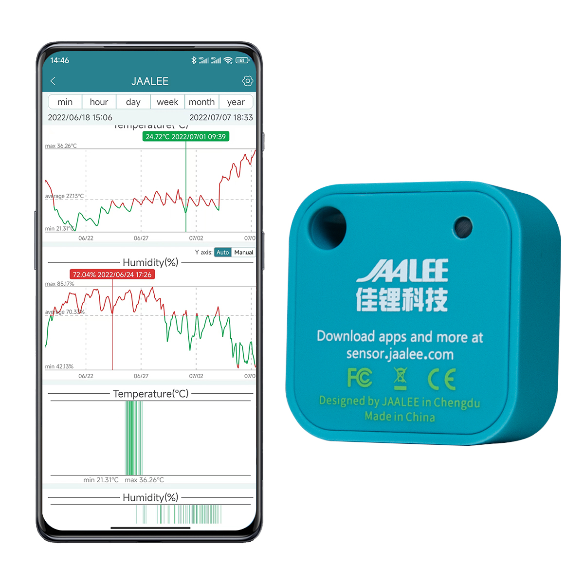 Jaalee JHT sıcaklık/nem/Dewpoi - Digital Hygrometer Probe incelemesi ve fiyatı