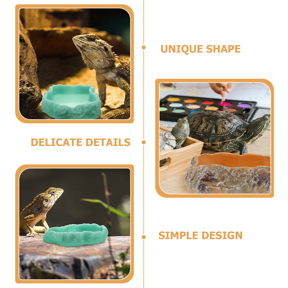 2 Adet Gece Parlayan Sürüngen  - Water Dish Reptile incelemesi ve fiyatı