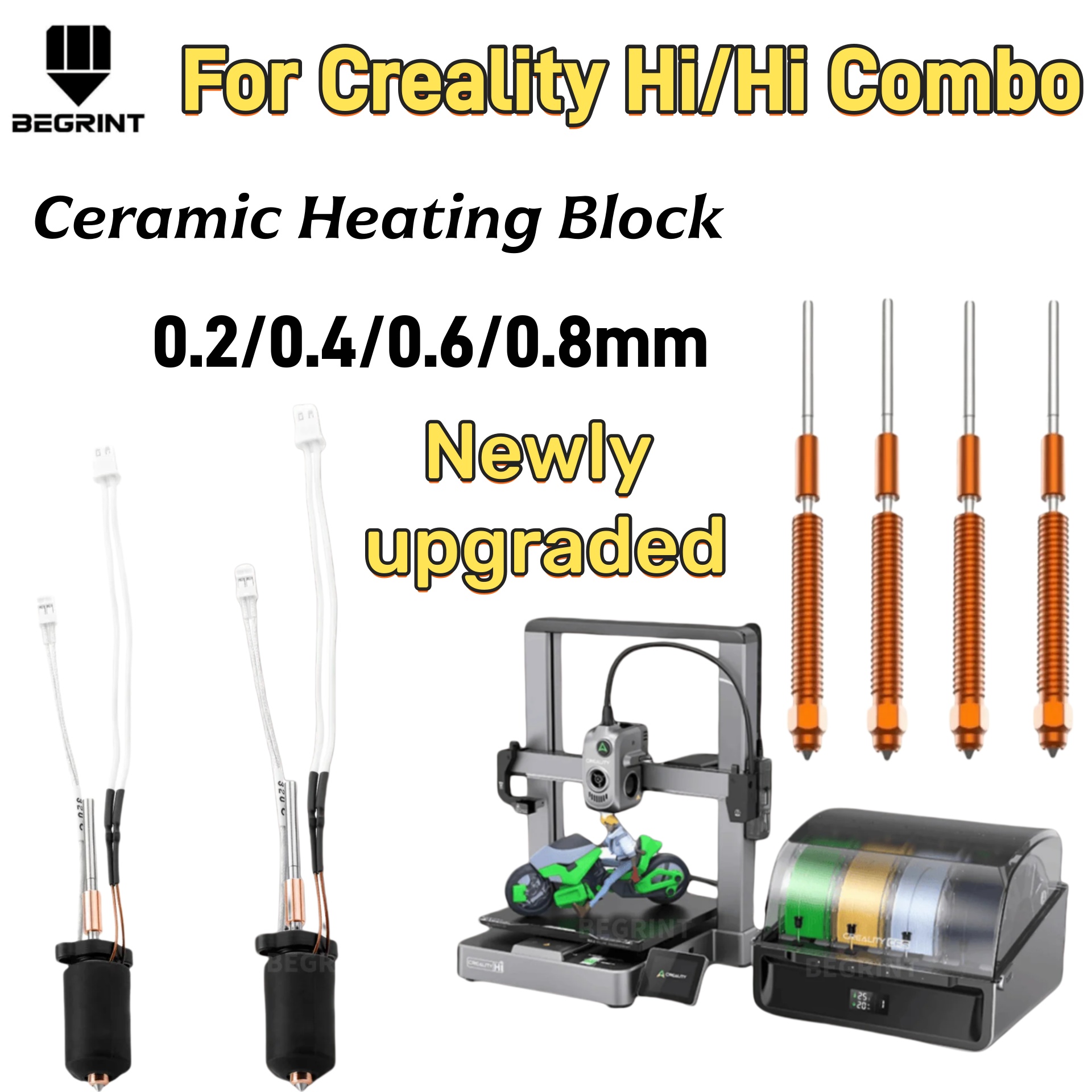 Creality Hi Hi Combo için Yüks - Ceramic Heat Emitter incelemesi ve fiyatı
